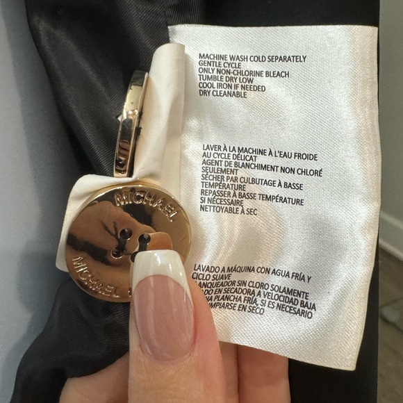 NWOT Michael Kors Weather Resistant Trench Coat - Picture 5 of 6